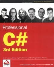 Tapa de Professional C# (Programmer to Programmer)