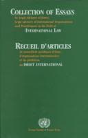 Tapa de Collection of Essays/Recueil D'Articles