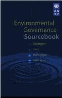 Tapa de Environmental Governance Sourcebook