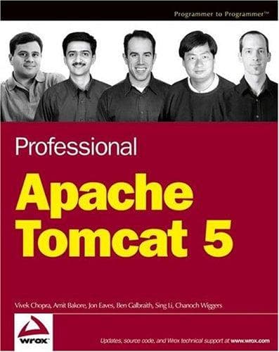 Tapa de Professional Apache Tomcat 5
