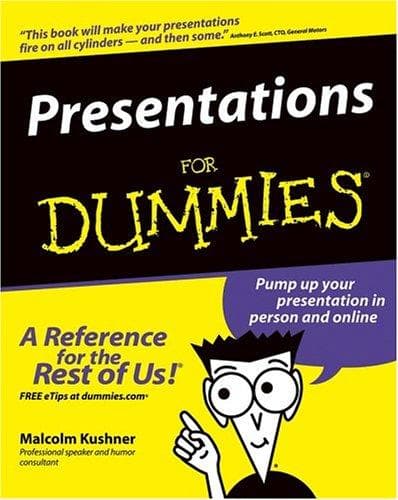 Tapa de Presentations for Dummies