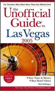 Tapa de The Unofficial Guide to Las Vegas 2005 (Unofficial Guides)