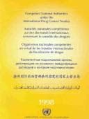 Tapa de Competent National Authorities Under International Drug Control Treaties