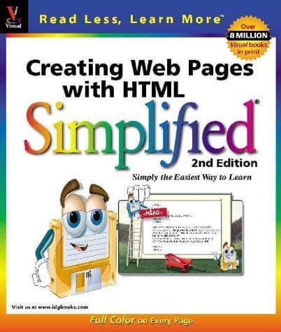 Tapa de Creating Web pages with HTML simplified