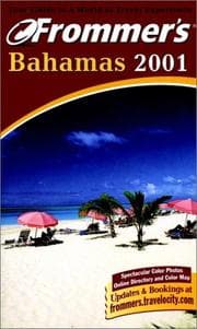 Tapa de Frommer's 2001 Bahamas