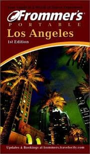 Tapa de Frommer's portable Los Angeles
