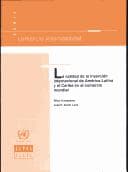Tapa de Calidad de la Inserción Internacional de América Latina y el Caribe en el Comercio Mundial, La