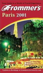 Tapa de Frommer's Paris 2001 (Frommer's Paris, 2001)