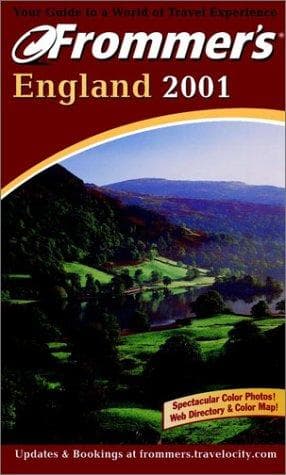 Tapa de Frommer's England 2001