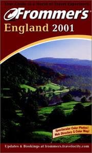 Tapa de Frommer's England 2001