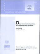 Tapa de Determinantes de la Pobreza en Colombia