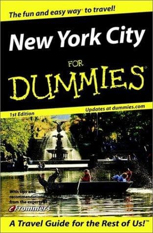 Tapa de New York City for Dummies