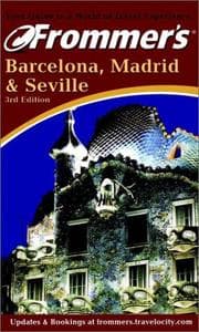 Tapa de Frommer's Barcelona, Madrid & Seville