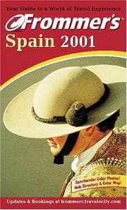 Tapa de Frommer's Spain 2001