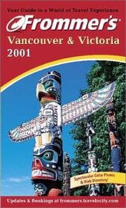 Tapa de Frommer's Vancouver & Victoria, 2001