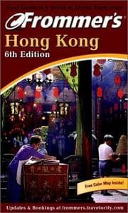 Tapa de Frommer's Hong Kong (Frommer's Hong Kong, 6th ed)