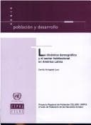 Tapa de Dinámica Demográfica y el Sector Habitacional en América Latina