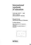Tapa de International Yearbook of Education