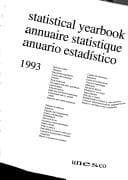 Tapa de Annuaire Statistique 1993 = Statistical Yearbook 1993