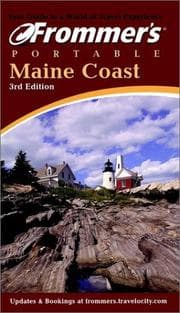 Tapa de Frommer's Portable Maine Coast (Frommer's Portable)