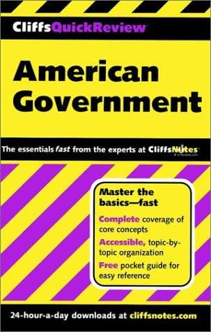 Tapa de American Government (Cliffs Quick Review)
