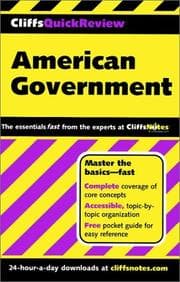 Tapa de American Government (Cliffs Quick Review)