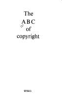 Tapa de The ABC of copyright