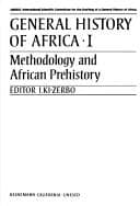 Tapa de General History of Africa, Vol. 1
