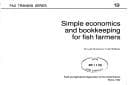 Tapa de Simple Economics and Bookkeeping for Fish Farmers (FAO Training Series)