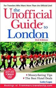 Tapa de The Unofficial Guide to London
