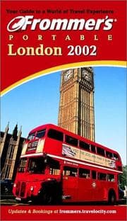Tapa de Frommer's Portable London 2002