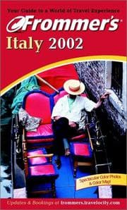Tapa de Frommer's Italy 2002