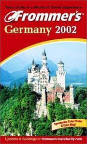 Tapa de Frommer's Germany 2002