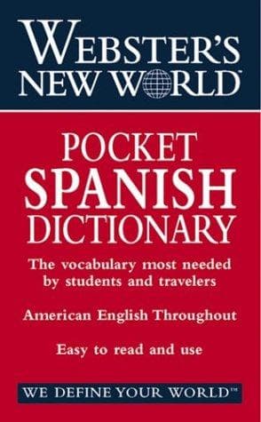 Tapa de Pocket Spanish dictionary