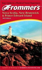 Tapa de Frommer's(r) Nova Scotia, New Brunswick & Prince Edward Island, 4E