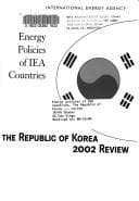 Tapa de Energy Policies Republic of Korea