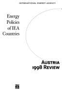 Tapa de Energy Policies of Austria 1998 Review (Energy Policies of Iea Countries)