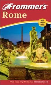 Tapa de Frommer's Rome