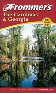 Tapa de Frommer's The Carolinas & Georgia