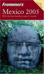 Tapa de Frommer's Mexico 2005