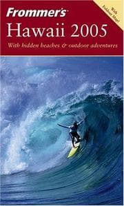 Tapa de Frommer's Hawaii 2005