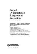 Tapa de Nepal : a Himalayan kingdom in transition