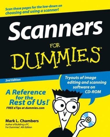 Tapa de Scanners for dummies
