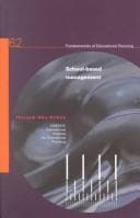 Tapa de School-Based Management (Fundamentals of Educational Planning, 62)