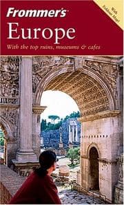 Tapa de Frommer's Europe