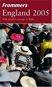 Tapa de Frommer's® England 2005