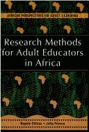 Tapa de Research methods for adult educators in Africa