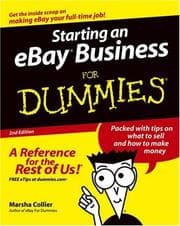 Tapa de Starting an eBay Business for Dummies
