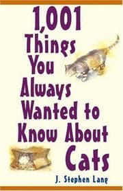 Tapa de 1,001 things you always wanted to know about cats