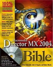 Tapa de Macromedia Director MX 2004 Bible